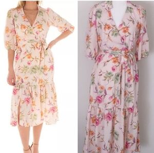 New Elegant Floral Dress Size 4